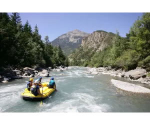 Rafting famille sur l’Ubaye