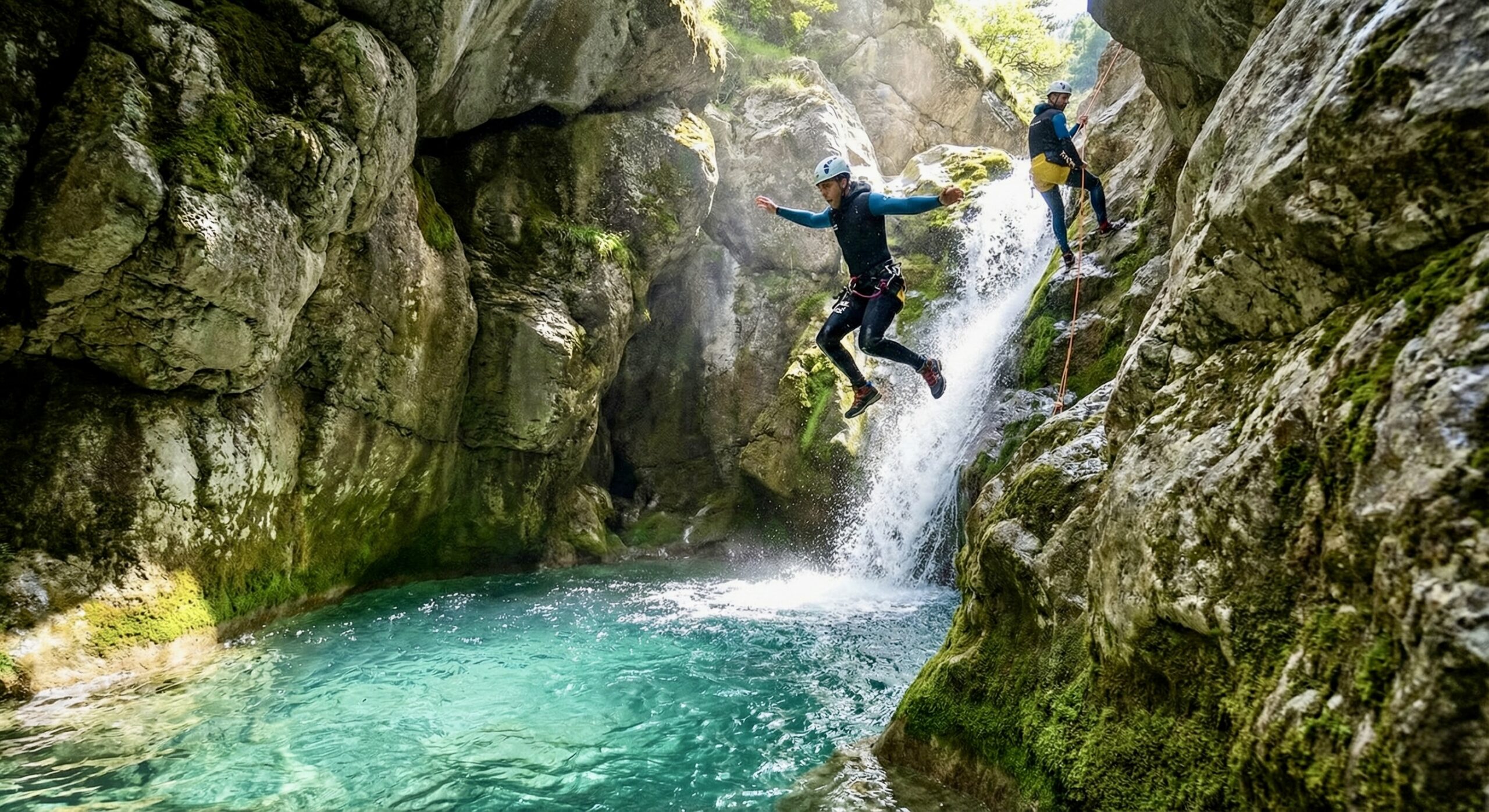 Canyoning avec Eau Vive Passion
